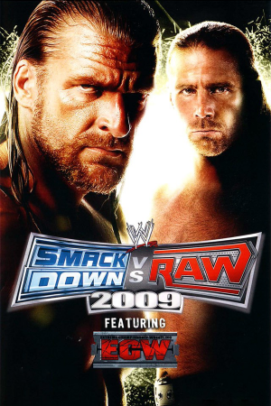 WWE SmackDown VS.原始 2009[WWE SmackDown Vs. Raw 2009] 游戏封面
