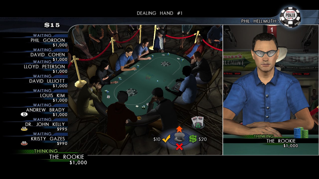 2008 年世界扑克系列赛：手链之战[World Series of Poker 2008: Battle for the Bracelets] 游戏截图2