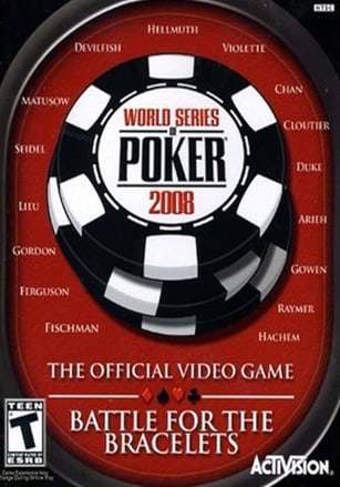 2008 年世界扑克系列赛：手链之战[World Series of Poker 2008: Battle for the Bracelets] 游戏封面
