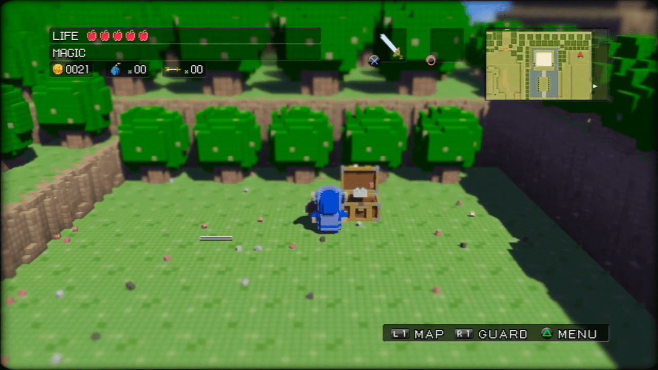 3D点游戏英雄[3D Dot Game Heroes] 游戏截图2
