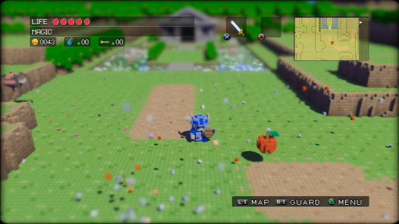 3D点游戏英雄[3D Dot Game Heroes] 游戏截图3