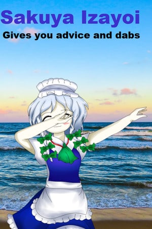 十六夜咲也为您提供建议和帮助[Sakuya Izayoi Gives You Advice And Dabs] 游戏封面