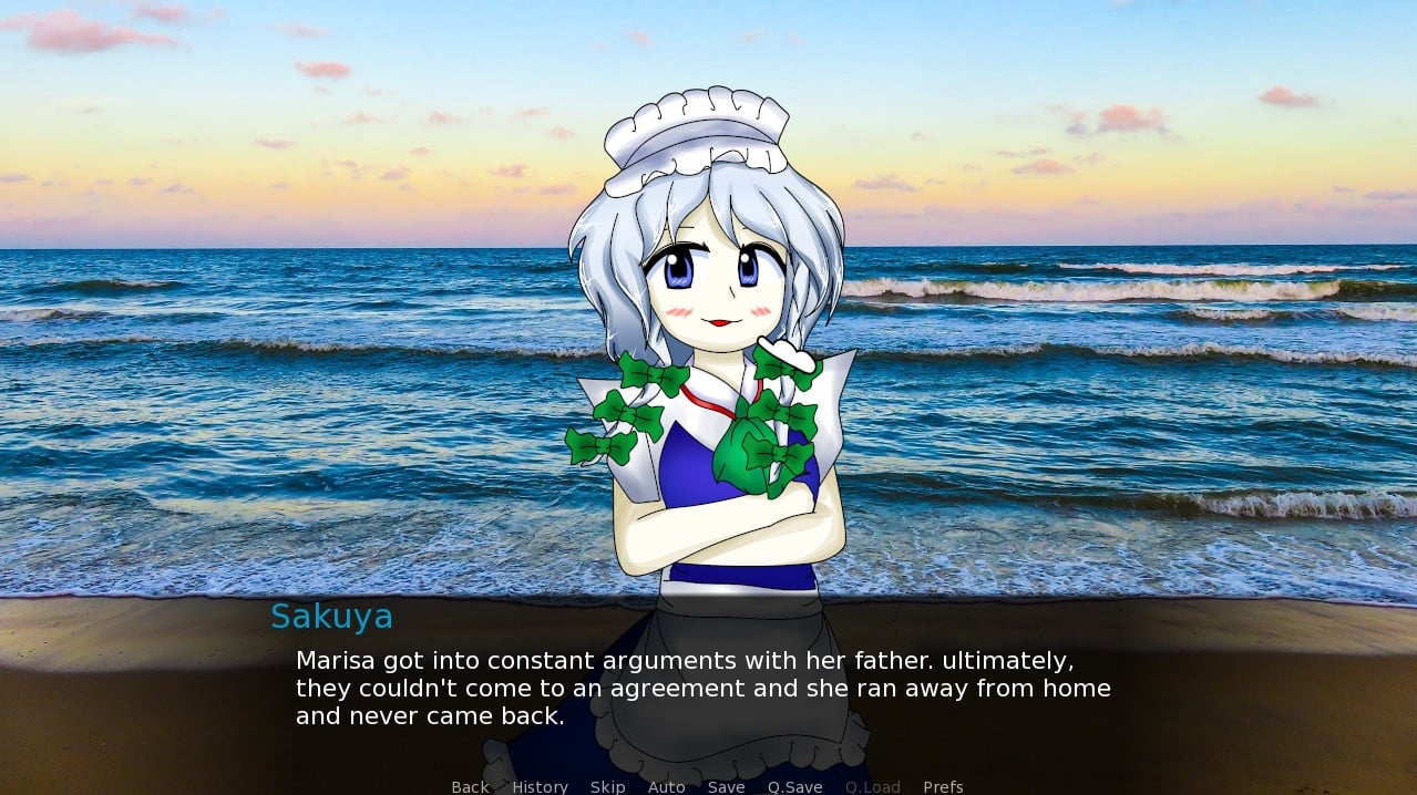 十六夜咲也为您提供建议和帮助[Sakuya Izayoi Gives You Advice And Dabs] 游戏截图6