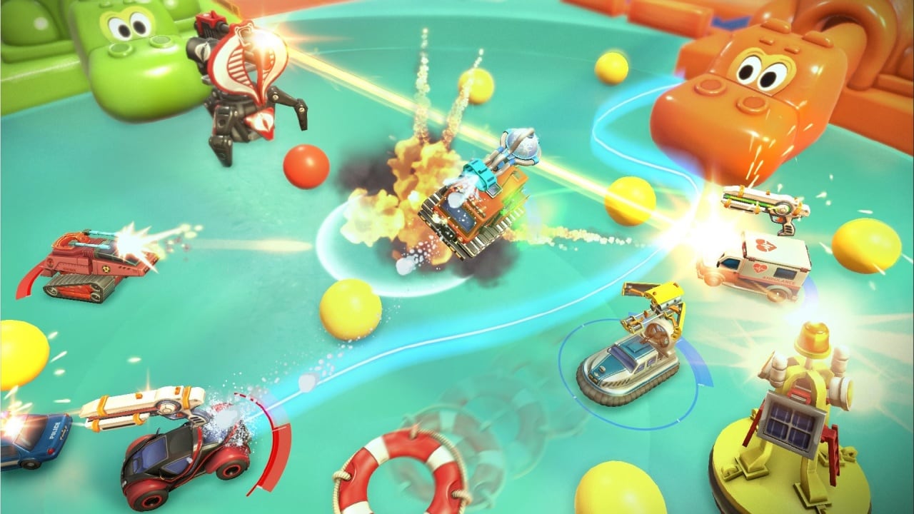 微型机械世界系列赛[Micro Machines World Series] 游戏截图4