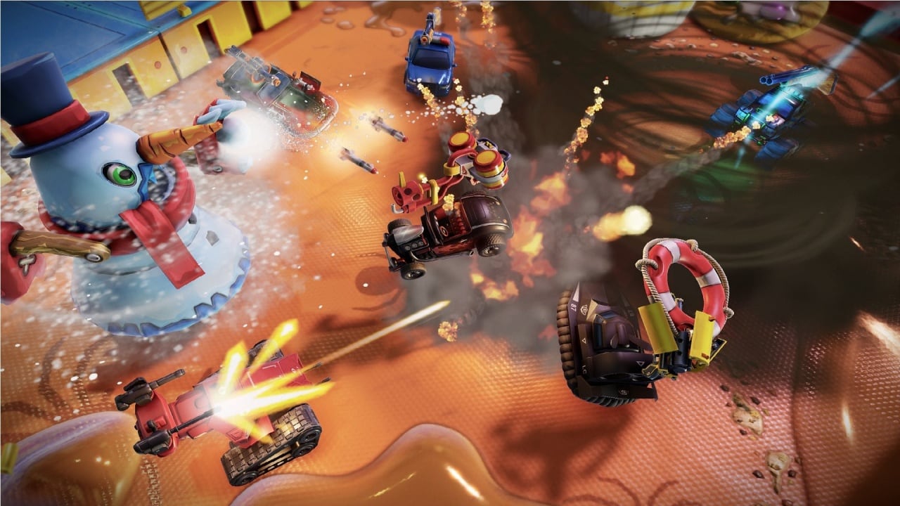 微型机械世界系列赛[Micro Machines World Series] 游戏截图3