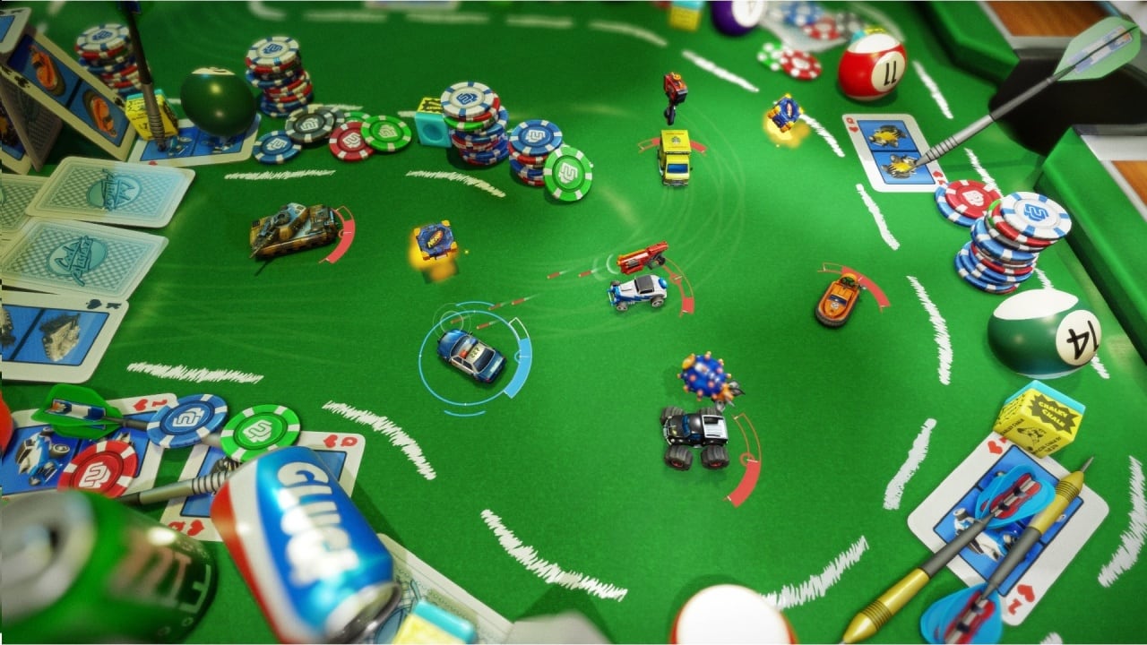 微型机械世界系列赛[Micro Machines World Series] 游戏截图2