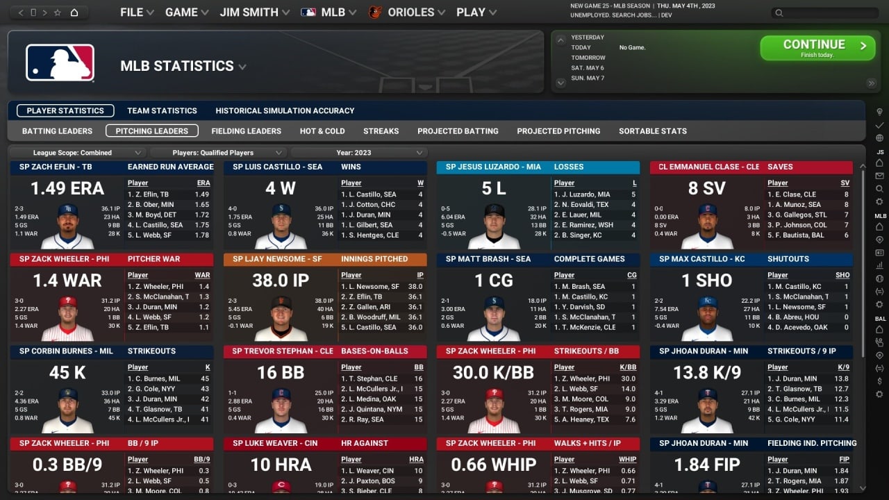 户外棒球 24[Out of the Park Baseball 24] 游戏截图9