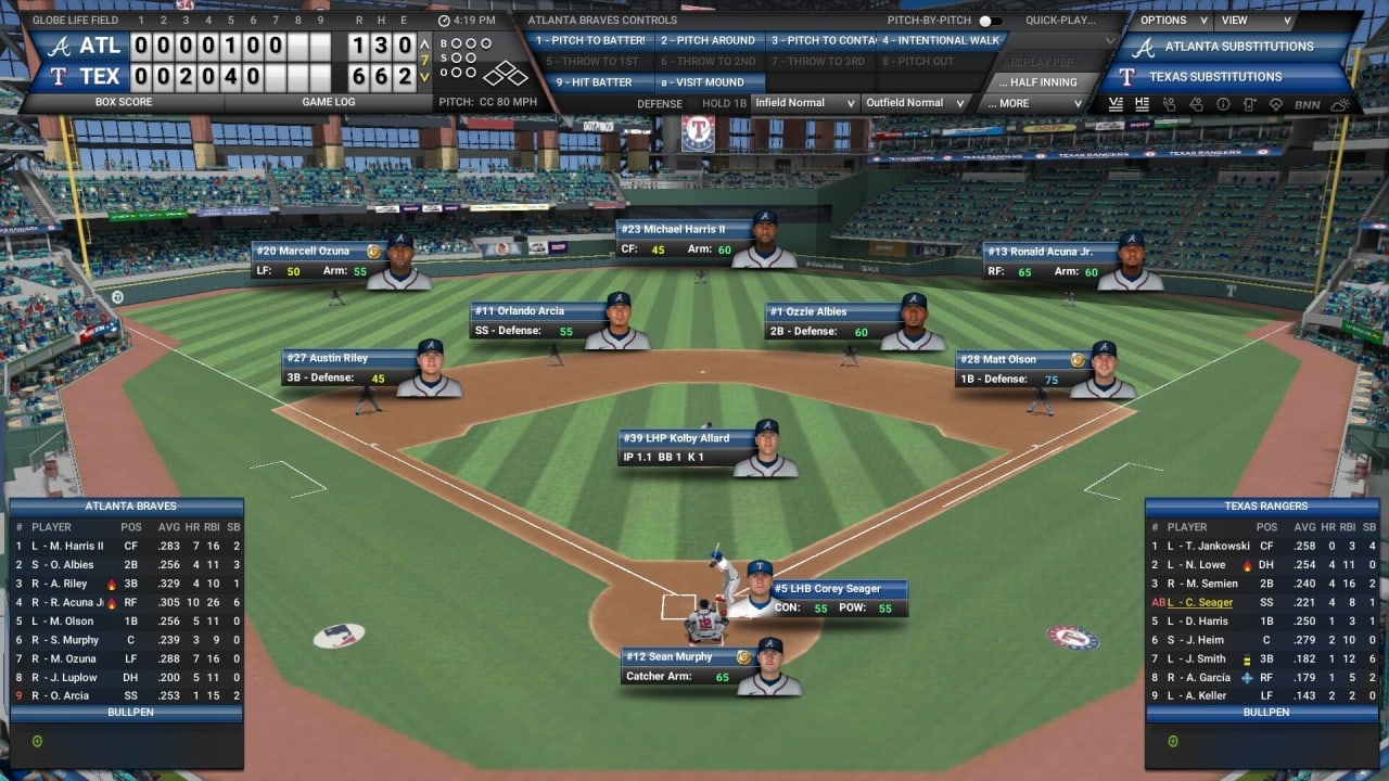 户外棒球 24[Out of the Park Baseball 24] 游戏截图3