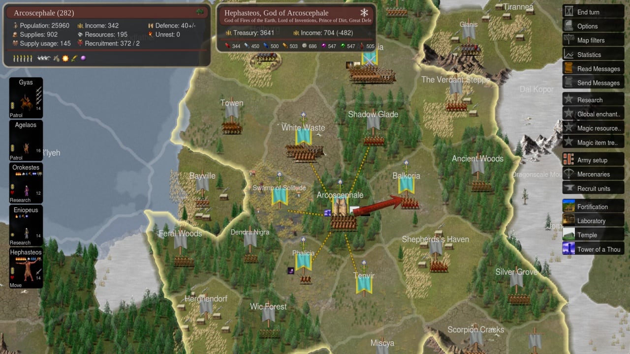 《Dominions 5》——信仰战士[Dominions 5 - Warriors of the Faith] 游戏截图6