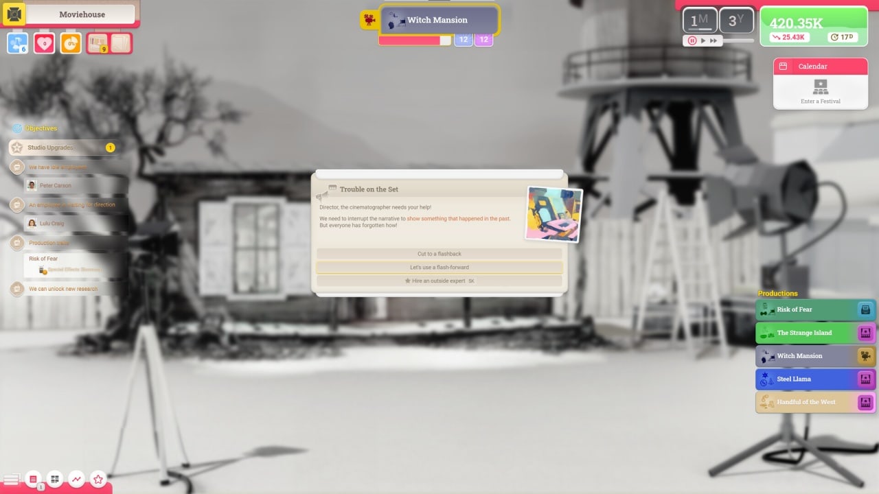 电影院 – 电影制片厂大亨[Moviehouse – The Film Studio Tycoon] 游戏截图6