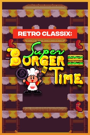 复古经典：超级汉堡时间[Retro Classix: Super BurgerTime] 游戏封面