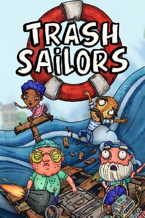 垃圾水手：合作垃圾筏模拟器[Trash Sailors: Co-Op Trash Raft Simulator] 游戏封面