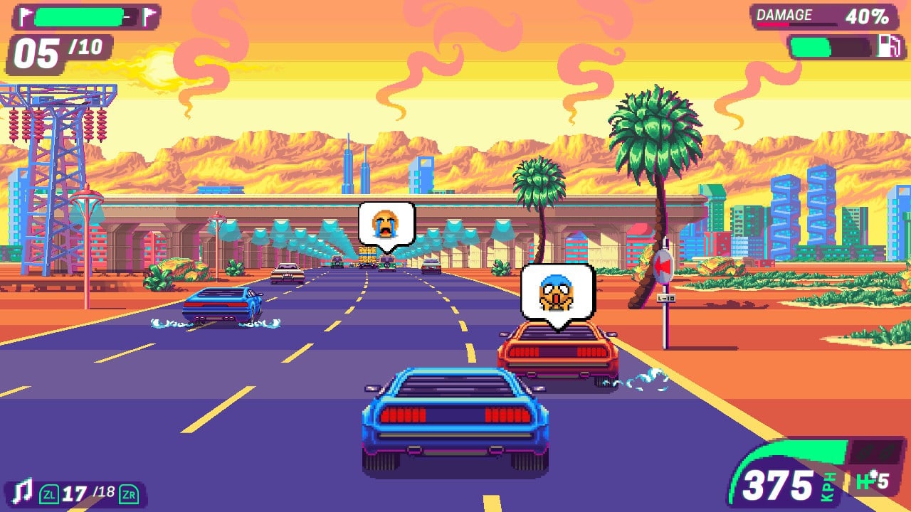 80 年代超速[80's OVERDRIVE] 游戏截图3