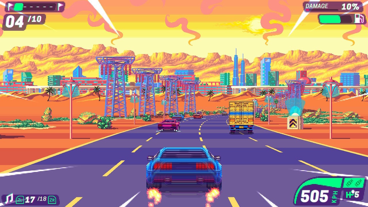 80 年代超速[80's OVERDRIVE] 游戏截图2