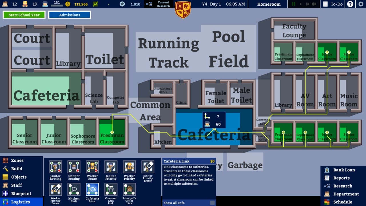 学术界：学校模拟器[Academia: School Simulator] 游戏截图3