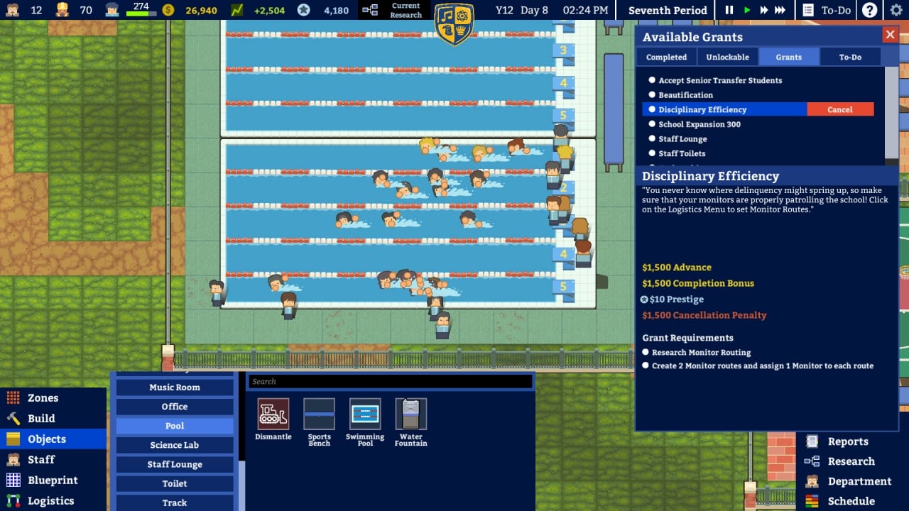 学术界：学校模拟器[Academia: School Simulator] 游戏截图9