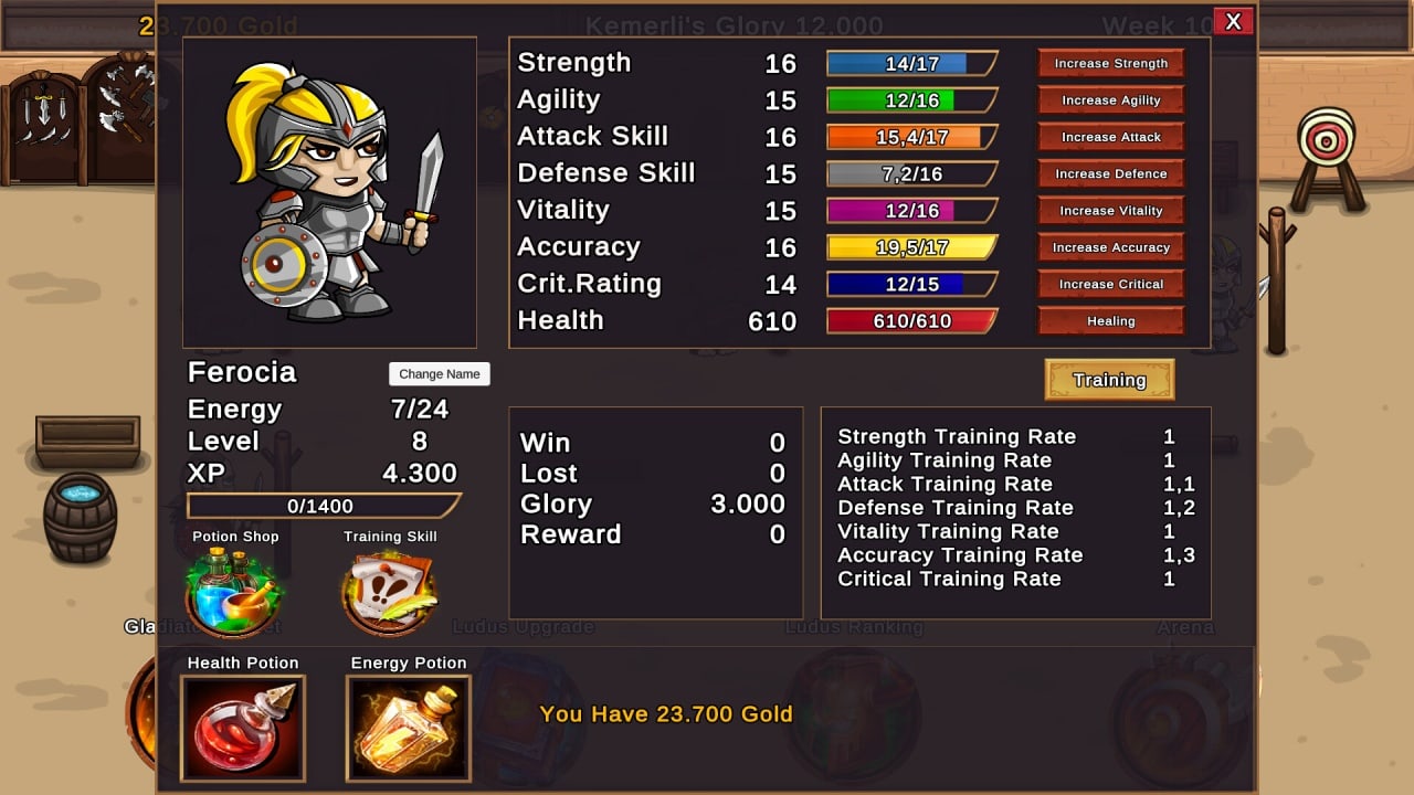 角斗士与荣耀[Gladiators and Glory] 游戏截图3
