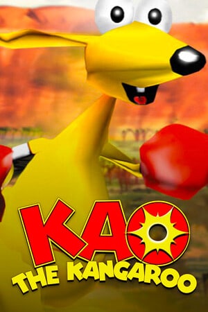 袋鼠花王（2000 年重新发行）[Kao the Kangaroo (2000 re-release)] 游戏封面