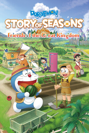 哆啦A梦四季物语：大王国的朋友[DORAEMON STORY OF SEASONS: Friends of the Great Kingdom] 游戏封面