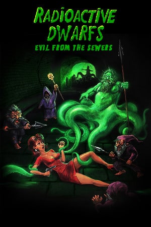 放射性矮人：来自下水道的邪恶[Radioactive Dwarfs: Evil From The Sewers] 游戏封面