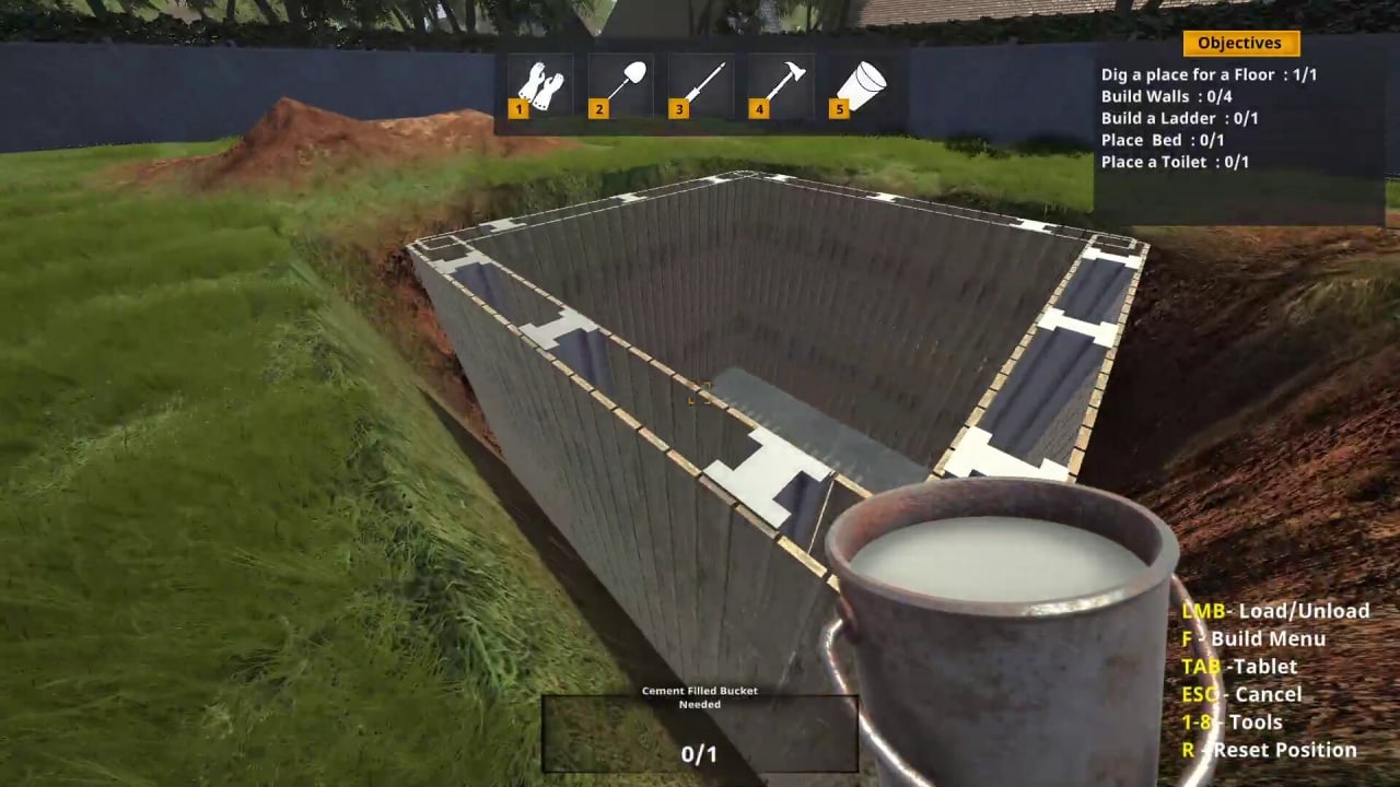 地堡建造模拟器[Bunker Builder Simulator] 游戏截图3