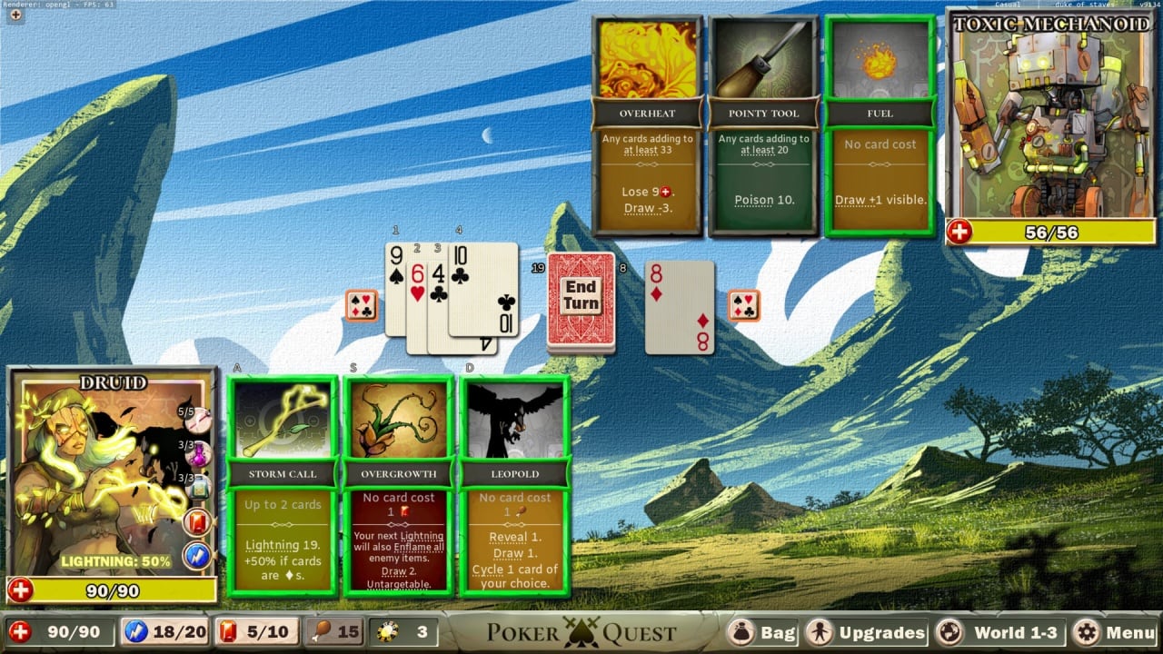 扑克探索：剑与黑桃[Poker Quest: Swords and Spades] 游戏截图2