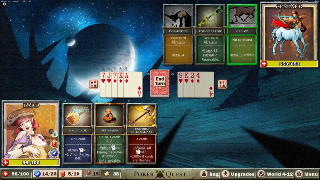 扑克探索：剑与黑桃[Poker Quest: Swords and Spades] 游戏截图6