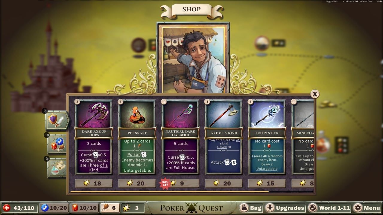 扑克探索：剑与黑桃[Poker Quest: Swords and Spades] 游戏截图3