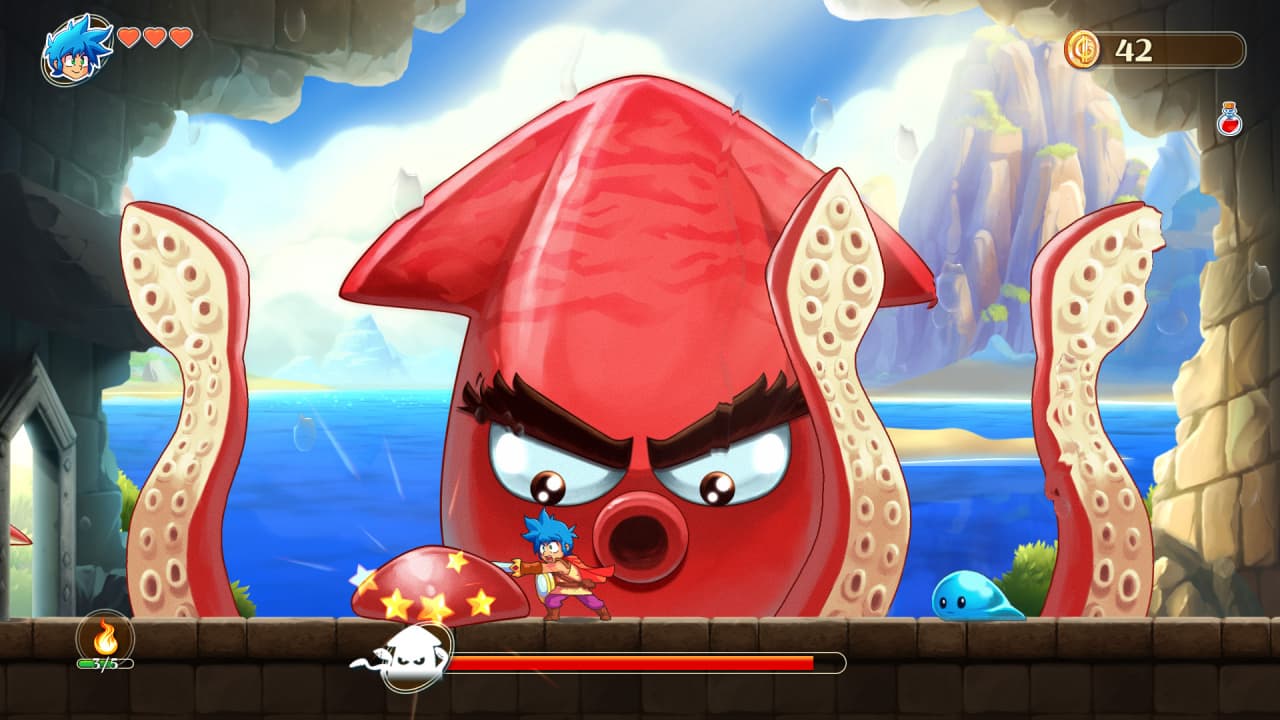 怪物男孩与被诅咒的王国[Monster Boy and the Cursed Kingdom] 游戏截图8