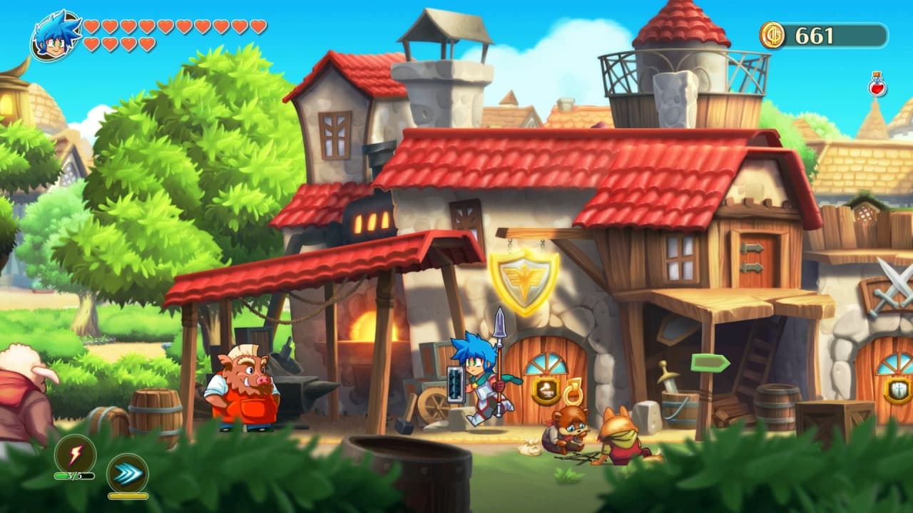 怪物男孩与被诅咒的王国[Monster Boy and the Cursed Kingdom] 游戏截图2
