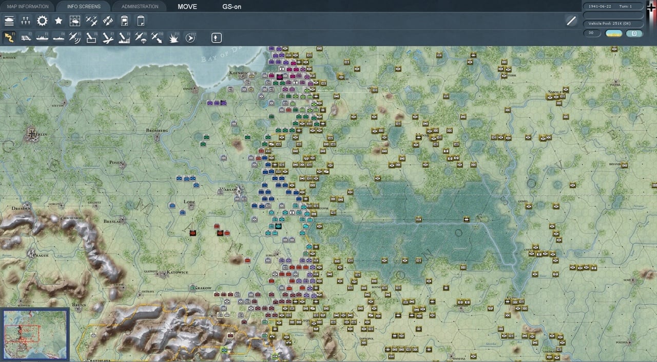 加里·格里格斯比的东方战争[Gary Grigsby's War in the East] 游戏截图7