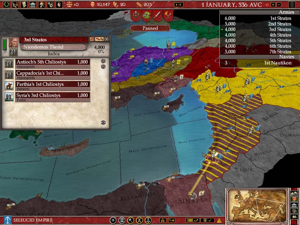 欧陆风云：罗马 - 黄金版[Europa Universalis: Rome - Gold Edition] 游戏截图7