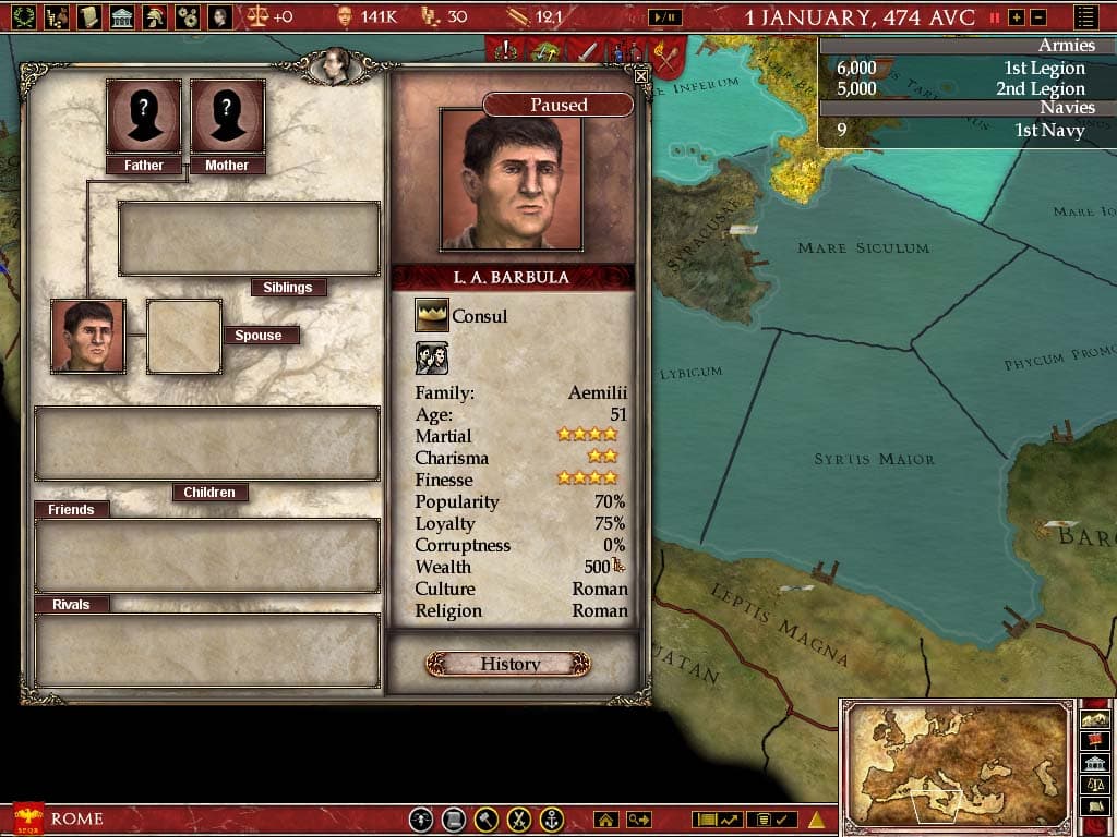 欧陆风云：罗马 - 黄金版[Europa Universalis: Rome - Gold Edition] 游戏截图9