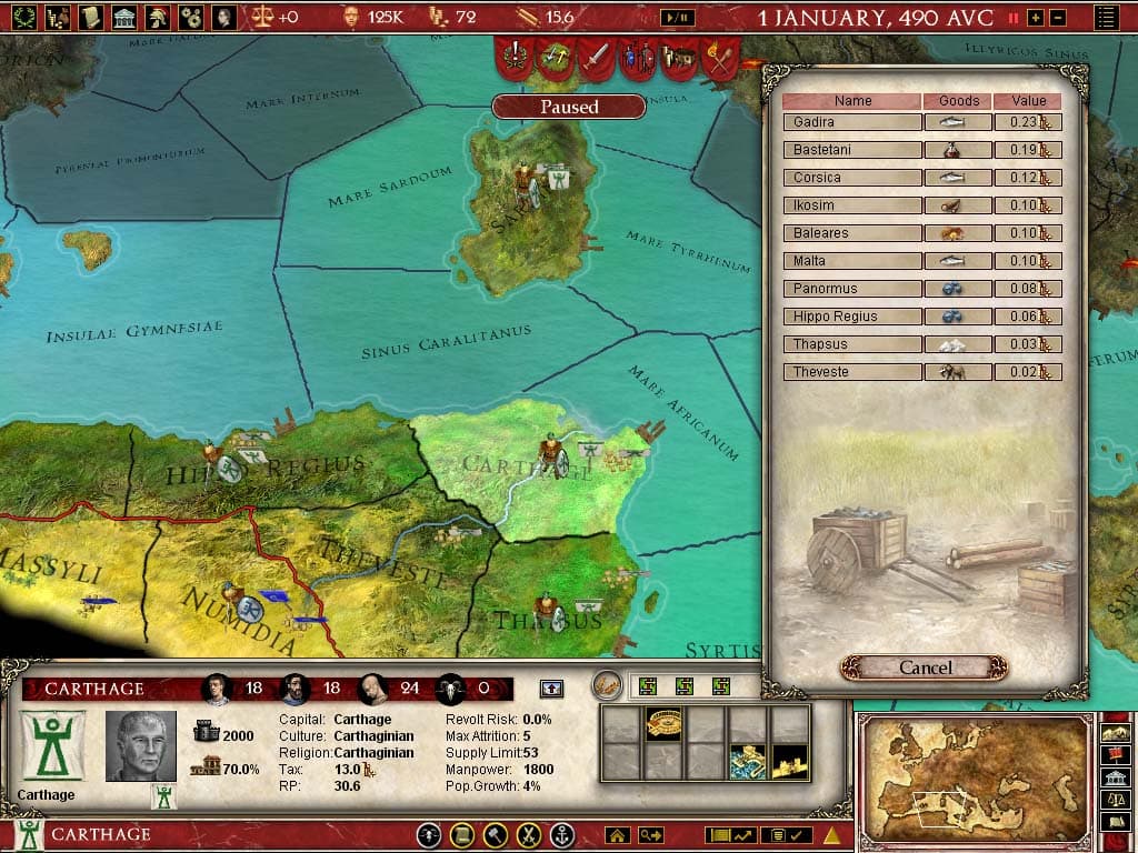 欧陆风云：罗马 - 黄金版[Europa Universalis: Rome - Gold Edition] 游戏截图5