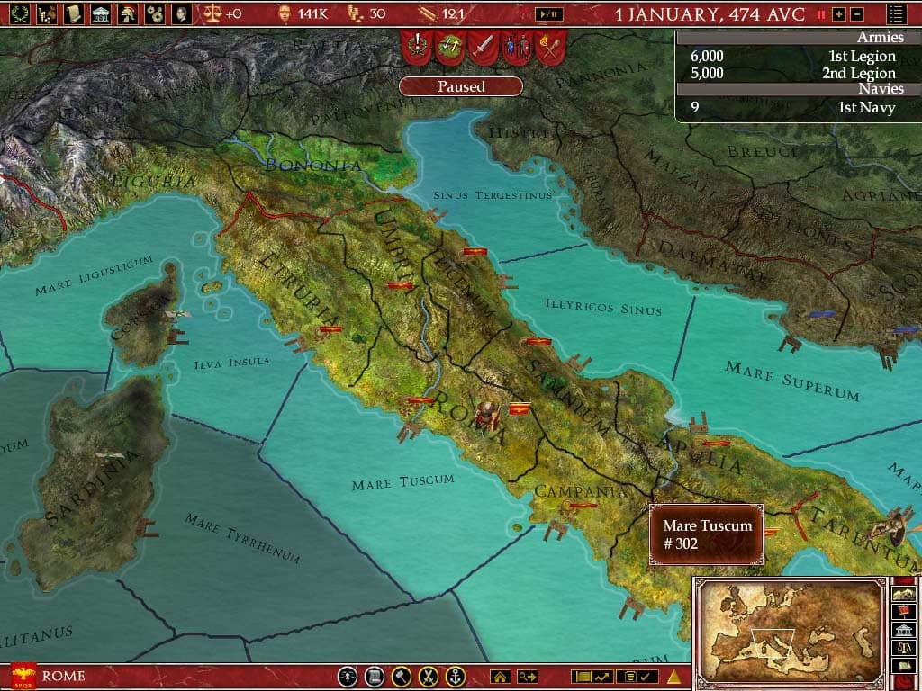 欧陆风云：罗马 - 黄金版[Europa Universalis: Rome - Gold Edition] 游戏截图10