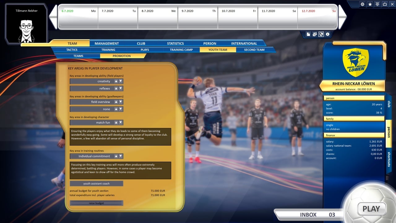 手球经理 2021[Handball Manager 2021] 游戏截图7