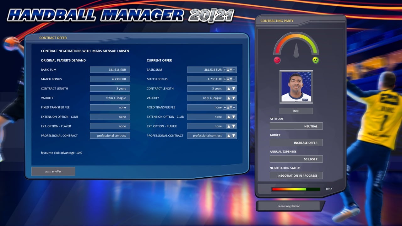 手球经理 2021[Handball Manager 2021] 游戏截图5