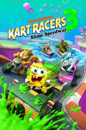 尼克卡丁车赛车手 3：史莱姆赛道[Nickelodeon Kart Racers 3: Slime Speedway] 游戏封面