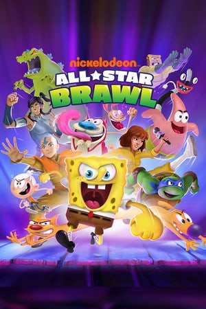 尼克频道全明星乱斗[Nickelodeon All-Star Brawl] 游戏封面