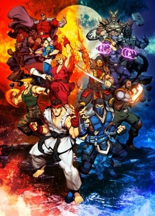 真人快打 VS 街头霸王[Mortal Kombat VS Street Fighter] 游戏封面