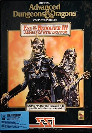 情人之眼 3：突袭神话卓诺[Eye of the Beholder 3: Assault on Myth Drannor] 游戏封面