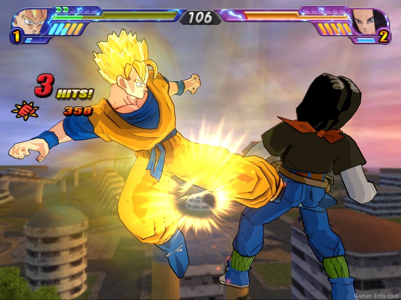 龙珠Z：武道会天下一3[Dragon Ball Z: Budokai Tenkaichi 3] 游戏截图2