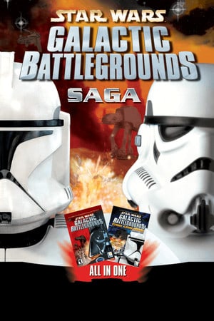 星球大战银河战场传奇[STAR WARS Galactic Battlegrounds Saga] 游戏封面