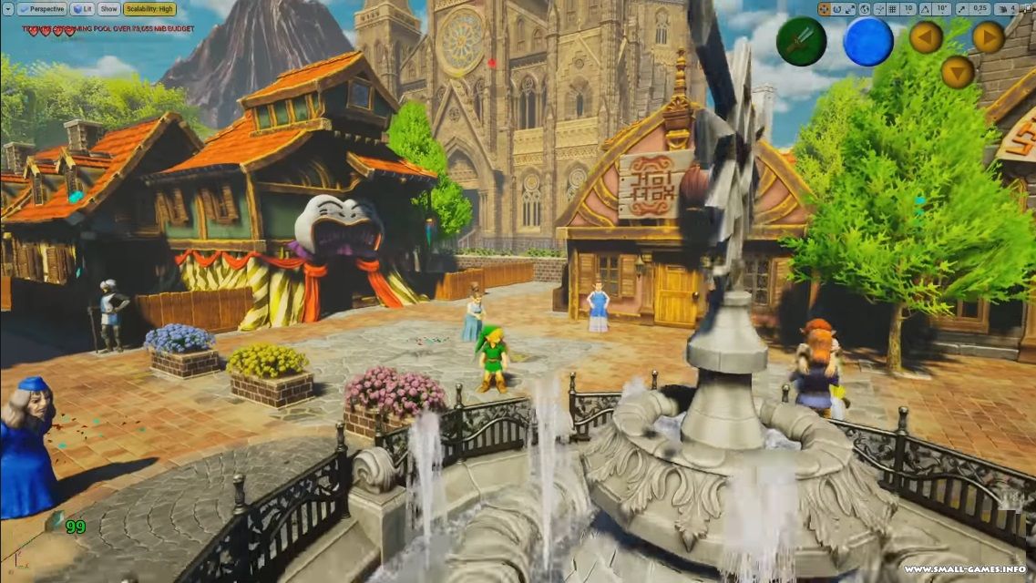 塞尔达时之笛：虚幻引擎 4 重制版[Zelda Ocarina of Time: Unreal Engine 4 Remake] 游戏截图4