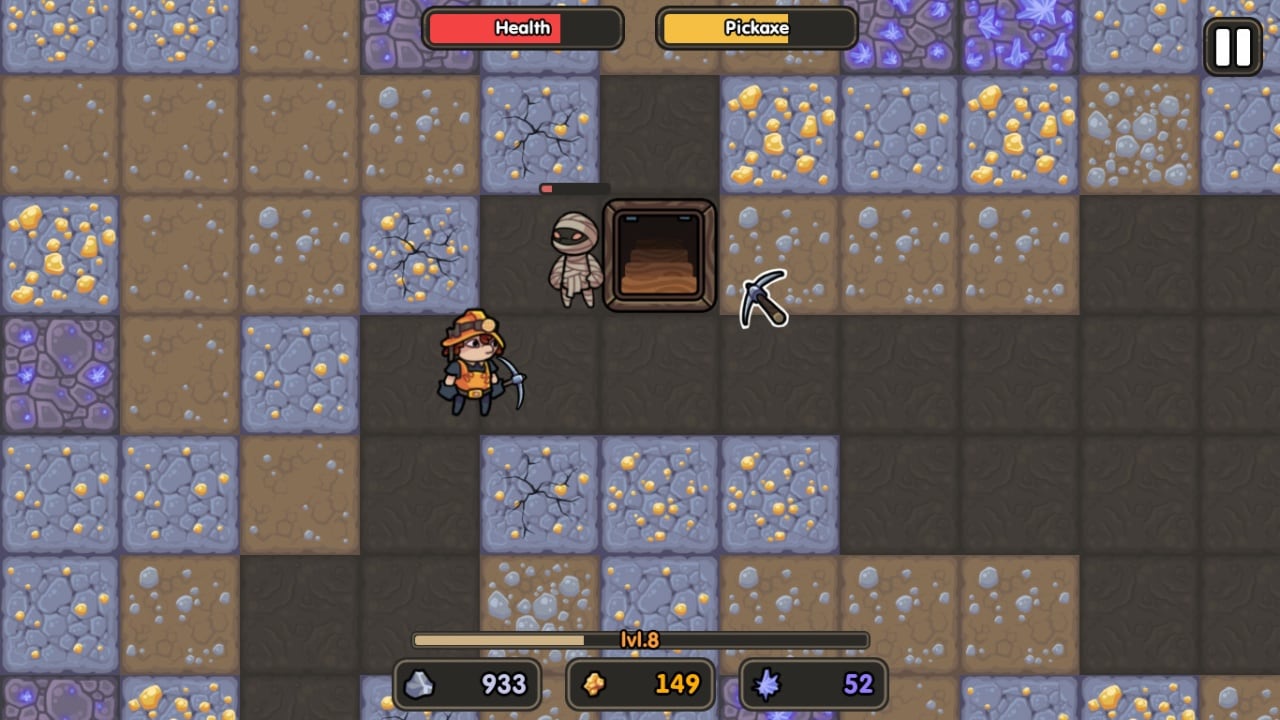 金矿镐 2：木乃伊墓[Golden Mine Pickaxe 2: Mummy Tombs] 游戏截图5