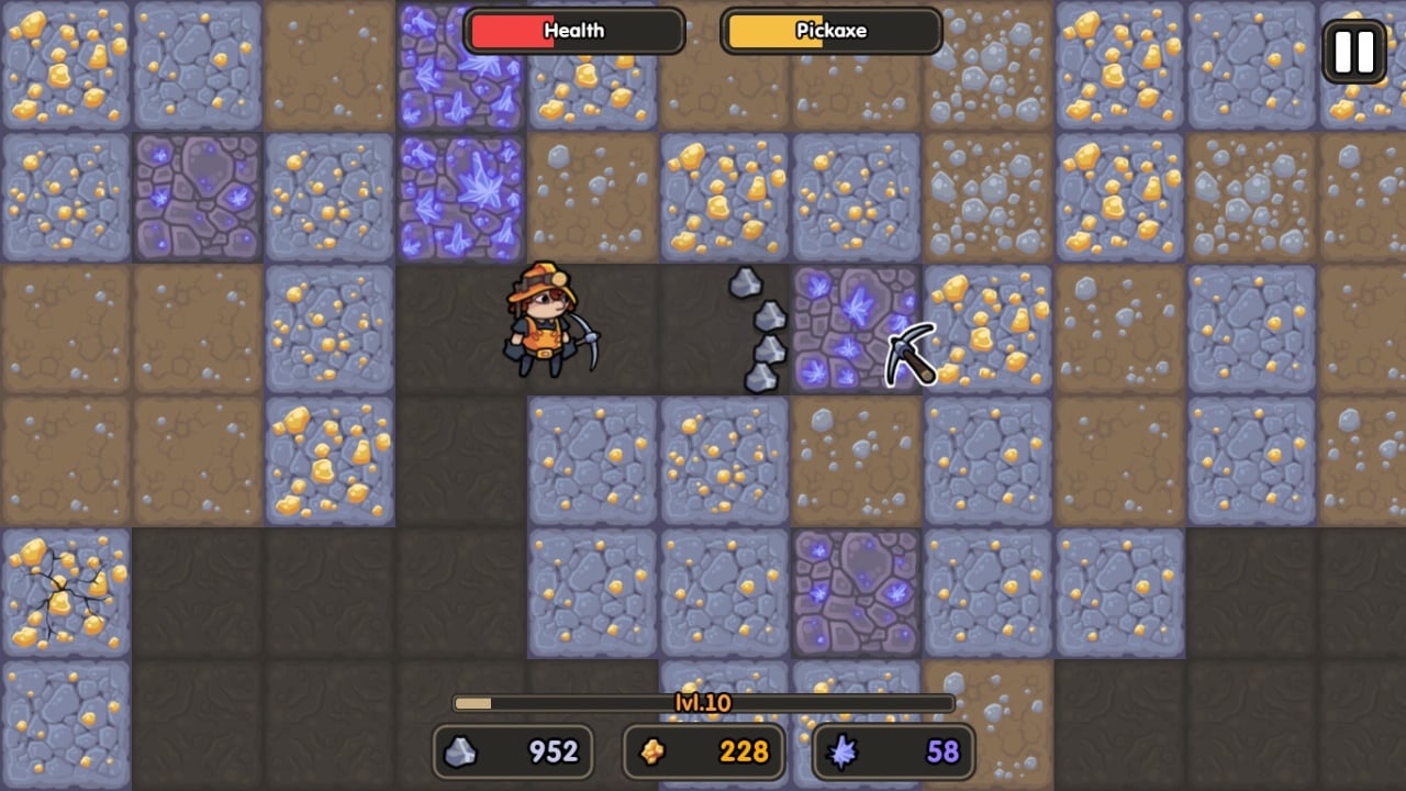金矿镐 2：木乃伊墓[Golden Mine Pickaxe 2: Mummy Tombs] 游戏截图2