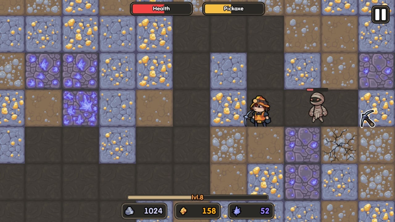 金矿镐 2：木乃伊墓[Golden Mine Pickaxe 2: Mummy Tombs] 游戏截图6