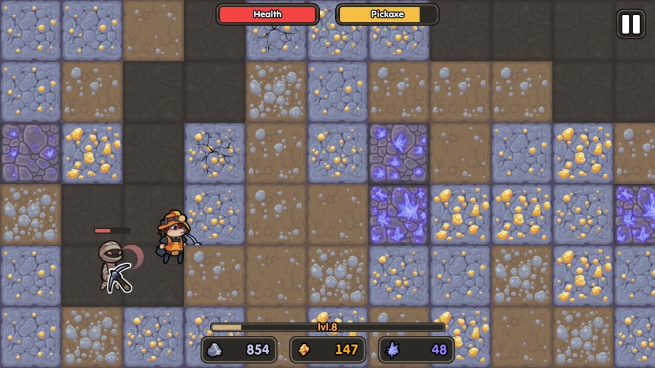 金矿镐 2：木乃伊墓[Golden Mine Pickaxe 2: Mummy Tombs] 游戏截图4