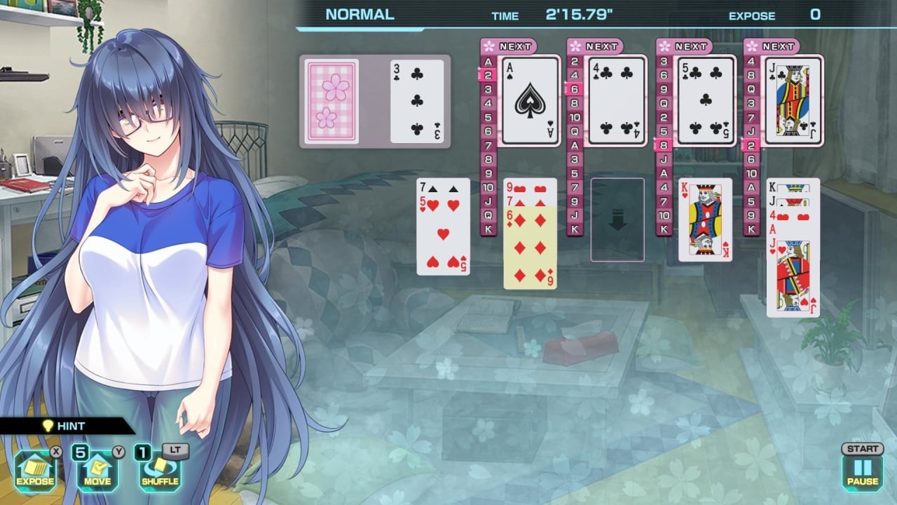 漂亮女孩四王纸牌[Pretty Girls Four Kings Solitaire] 游戏截图3