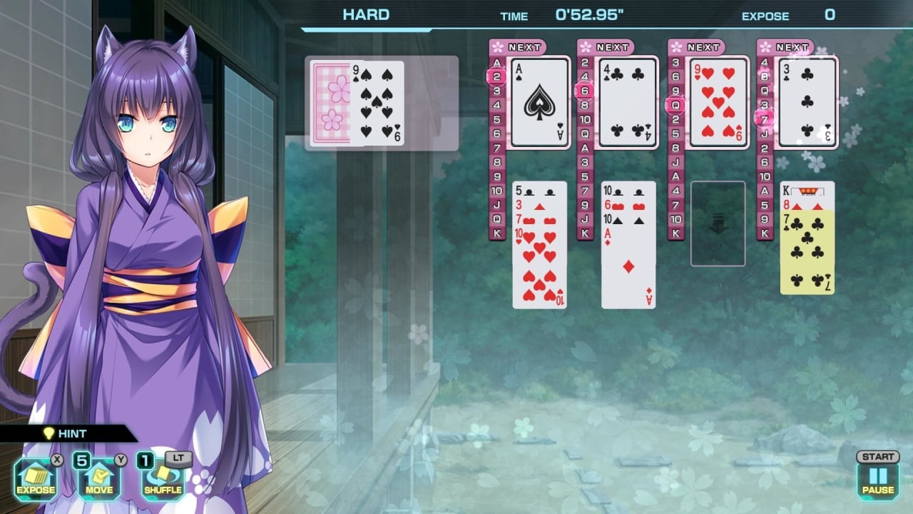 漂亮女孩四王纸牌[Pretty Girls Four Kings Solitaire] 游戏截图4